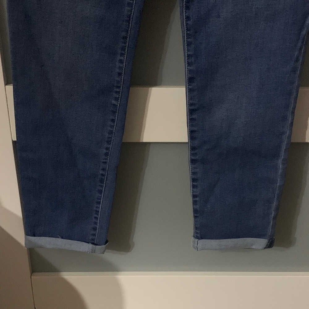 d. jeans Women's Straight Leg Blue Jeans - Picture 2 of 5